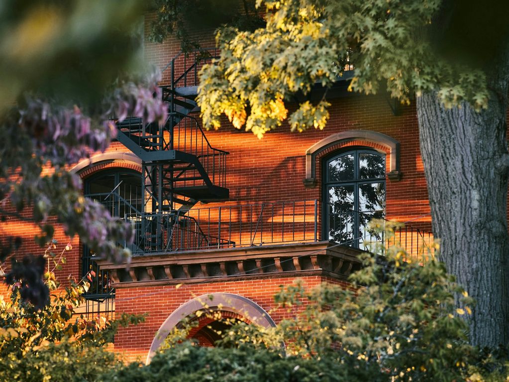 Providence Rhode Island in de herfst Providence Rhode Island in de herfst